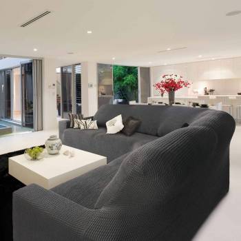 Funda rinconera Sakura gris oscuro 2